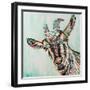 Funny Goat I-Carolee Vitaletti-Framed Art Print