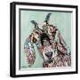 Funny Goat II-Carolee Vitaletti-Framed Art Print