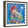 Funny Horses-Oxana Zaika-Framed Giclee Print