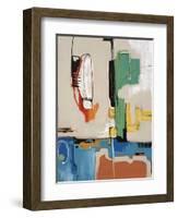 Funny Pages II-Sydney Edmunds-Framed Giclee Print