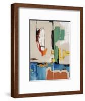 Funny Pages II-Sydney Edmunds-Framed Giclee Print