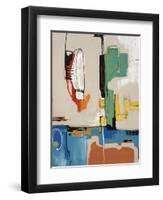 Funny Pages II-Sydney Edmunds-Framed Giclee Print