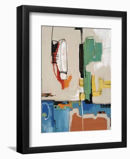 Funny Pages II-Sydney Edmunds-Framed Giclee Print