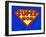 Funny Super Mom Shield-PiXXart-Framed Art Print