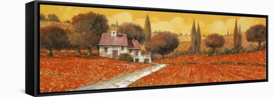 Fuoco di Toscana-Guido Borelli-Framed Stretched Canvas