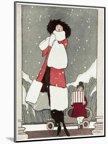 Fur Coat and New Hat 1919-Wilton Williams-Mounted Art Print