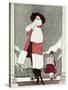 Fur Coat and New Hat 1919-Wilton Williams-Stretched Canvas