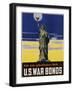 Fur Eine Glucklichere Welt ... U.S. War Bonds Poster-null-Framed Giclee Print