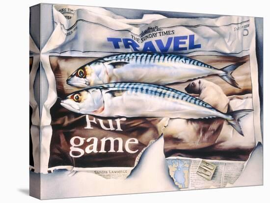 Fur Games, 1997-Sandra Lawrence-Stretched Canvas
