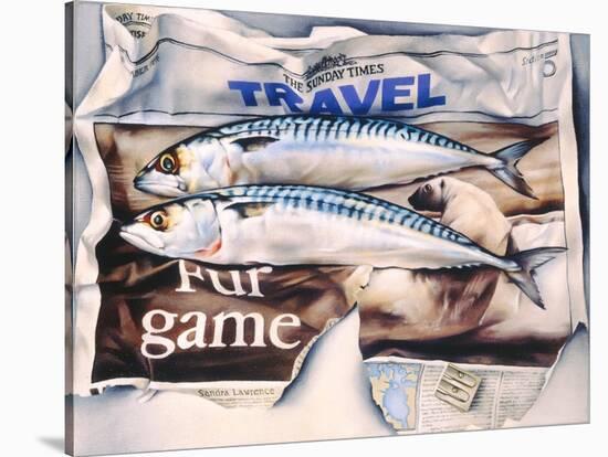 Fur Games, 1997-Sandra Lawrence-Stretched Canvas