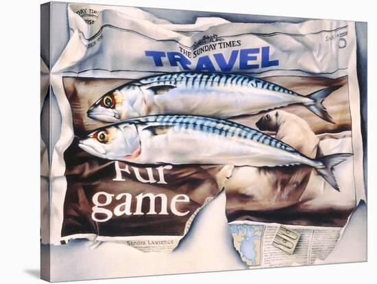 Fur Games, 1997-Sandra Lawrence-Stretched Canvas