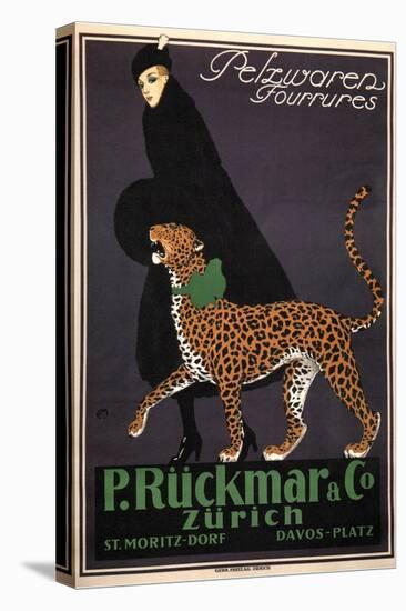 Fur Goods P. Rückmar and Co, C. 1910-Ernest Montaut-Stretched Canvas