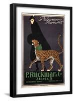 Fur Goods P. Rückmar and Co, C. 1910-Ernest Montaut-Framed Giclee Print