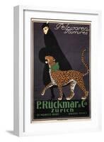 Fur Goods P. Rückmar and Co, C. 1910-Ernest Montaut-Framed Giclee Print