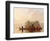 Fur Traders Descending the Missouri, 1845-George Caleb Bingham-Framed Giclee Print