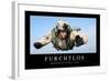 Furchtlos: Motivationsposter Mit Inspirierendem Zitat-null-Framed Photographic Print