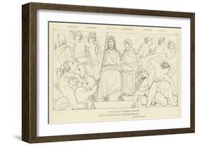 Furies, Cerberus, Pluto, Proserpine, Harpies, Death-John Flaxman-Framed Giclee Print