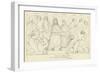 Furies, Cerberus, Pluto, Proserpine, Harpies, Death-John Flaxman-Framed Giclee Print