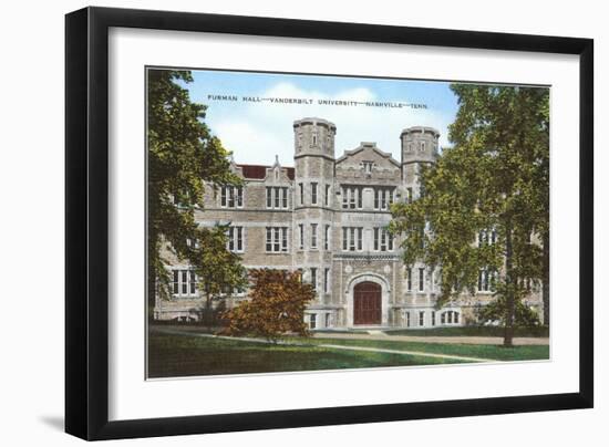 Furman Hall, Vanderbilt University, Nashville, Tennessee-null-Framed Art Print