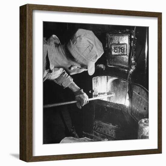 Furnace Conversion from Oil to Coal-null-Framed Photographic Print