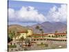 Furnace Creek Inn, Death Valley National Park, California, USA-Chuck Haney-Stretched Canvas