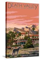 Furnace Creek Inn - Death Valley National Park-Lantern Press-Stretched Canvas