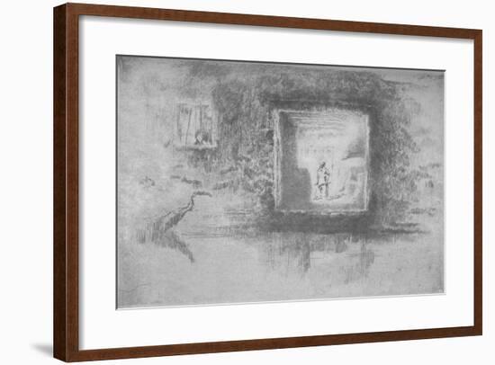 'Furnace Nocturne', 1886, (1904)-James Abbott McNeill Whistler-Framed Giclee Print