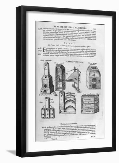 Furnaces, 1678-Athanasius Kircher-Framed Giclee Print