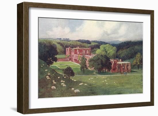 Furness Abbey, Goble 1908-Warwick Goble-Framed Art Print