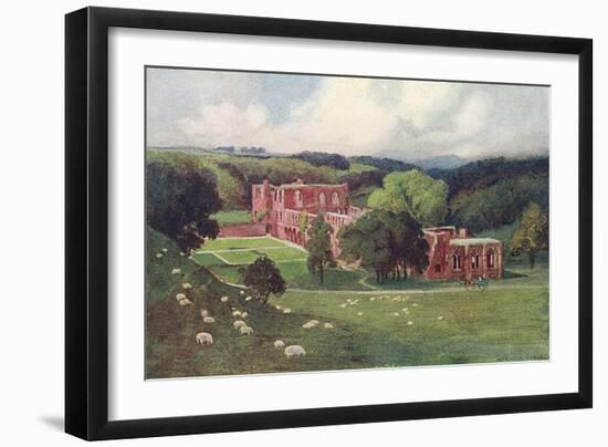 Furness Abbey, Goble 1908-Warwick Goble-Framed Art Print