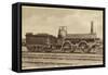 Furness Railway, "Old Coppernob" No 3 Locomotive-null-Framed Stretched Canvas