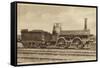 Furness Railway, "Old Coppernob" No 3 Locomotive-null-Framed Stretched Canvas