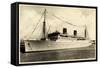 Furness, Withy and Co, Dampfschiff Bermuda Vor Anker-null-Framed Stretched Canvas