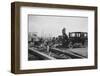 Furniture and Debris Scattered by Tornado-null-Framed Photographic Print