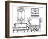 Furniture and Ornaments-null-Framed Art Print