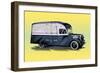 Furniture Delivery Truck-null-Framed Art Print