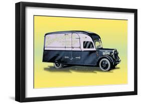 Furniture Delivery Truck-null-Framed Art Print