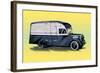 Furniture Delivery Truck-null-Framed Art Print