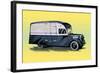 Furniture Delivery Truck-null-Framed Art Print