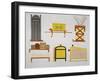 Furniture-Ippolito Rosellini-Framed Giclee Print