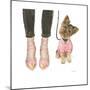 Furry Fashion Friends III-Emily Adams-Mounted Art Print