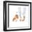 Furry Fashion Friends IV-Emily Adams-Framed Art Print