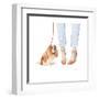 Furry Fashion Friends IV-Emily Adams-Framed Art Print