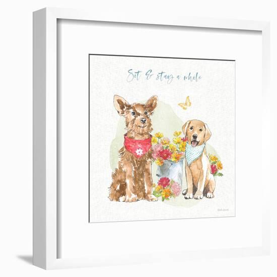 Furry Pals V-Beth Grove-Framed Art Print