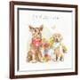 Furry Pals V-Beth Grove-Framed Art Print