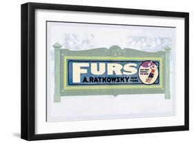 Furs, A. Ratkowsky-null-Framed Art Print