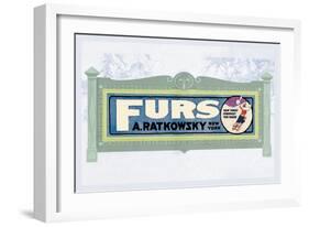 Furs, A. Ratkowsky-null-Framed Art Print