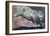 Further Down the River - the Crocodile, 1982-Peter Wilson-Framed Giclee Print