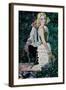 Furtive Affair - Saturday Evening Post "Leading Ladies", May 7, 1960 pg.30-Robert Mcginnis-Framed Giclee Print