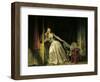 Furtive Kiss-Jean-Honoré Fragonard-Framed Art Print